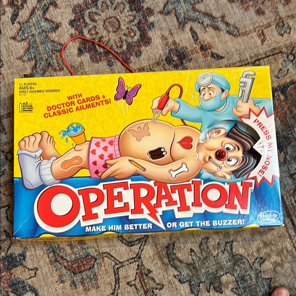 Operation Game with Bright Colors